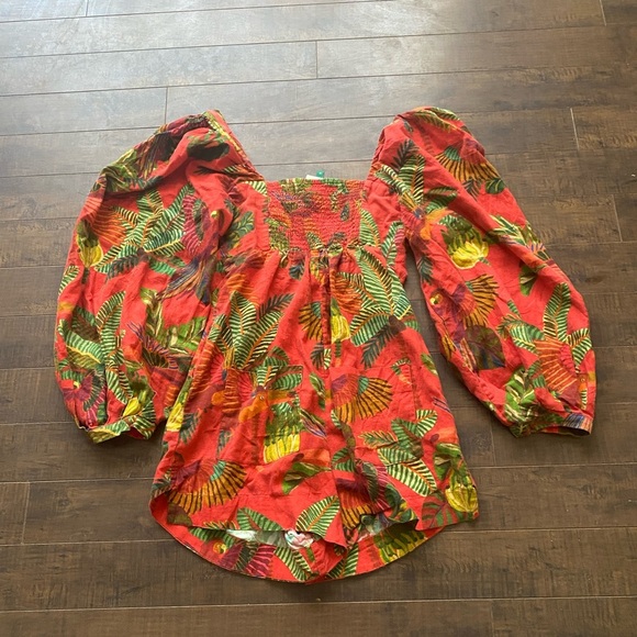 Farm Rio Forest Birds Romper - Picture 5 of 15